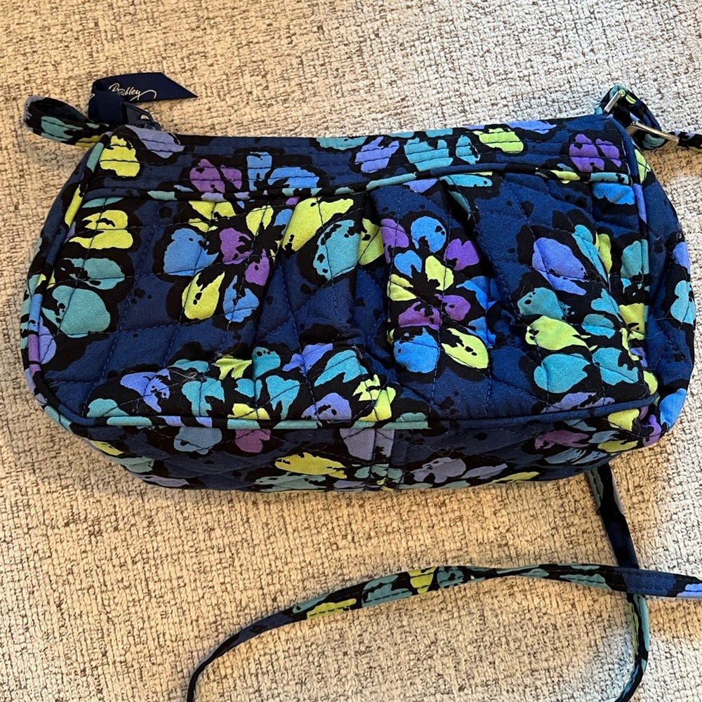 🌸🌼 3x HP🌸🌼 Vera Bradley Indigo Pop Pocketbook and Change Purse - Picture 2 of 7